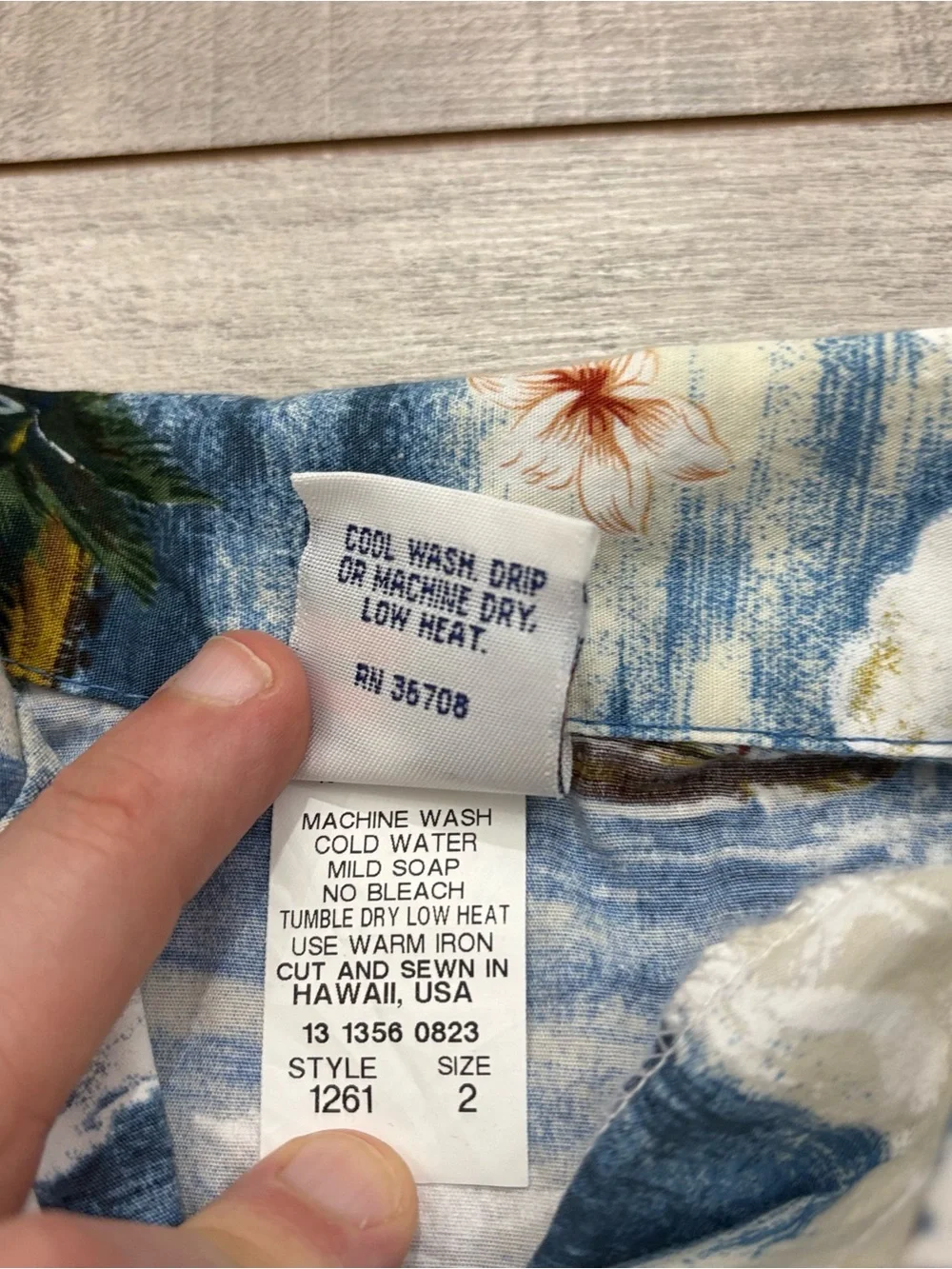 Vintage Nui Nalu Kids Size 2 Tropical Hawaiian Surf Shirt Shorts Set 100% cotton